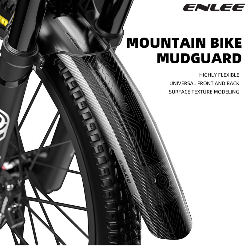 Mountain Biking Brands - ENLEE Mountain Bike Mudguards Downhill Bike