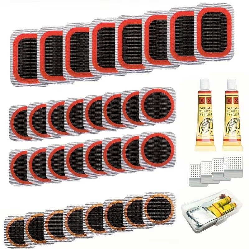 Mountain Biking Youtube - 39pcs Bike Tire Repair Kit -