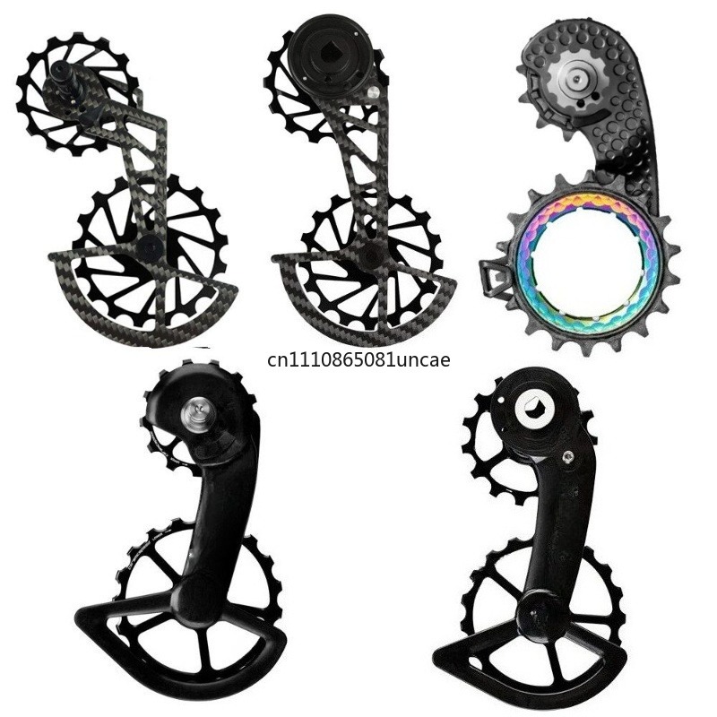 Mountain Biking Brands - Carbon Fiber Ceramic Bearing Jockey Pulley