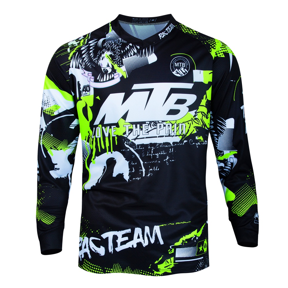 Mountain Biking Usa - MTB Mountain Bike Long-Sleeve Cycling Jersey