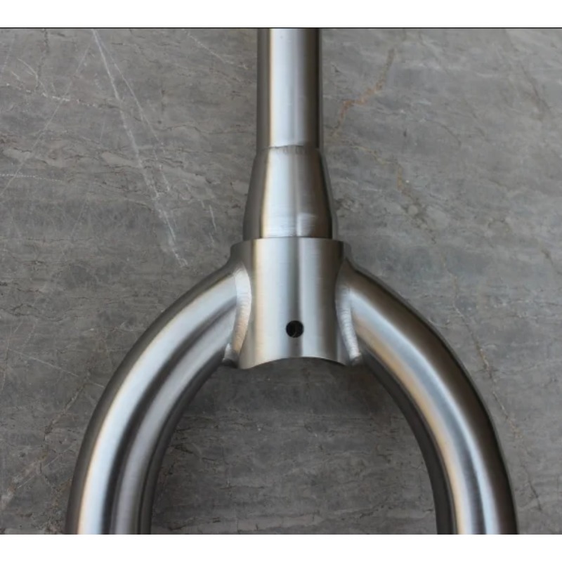 Mountain Biking Usa - Titanium Cyclocross Bike Fork With Taper
