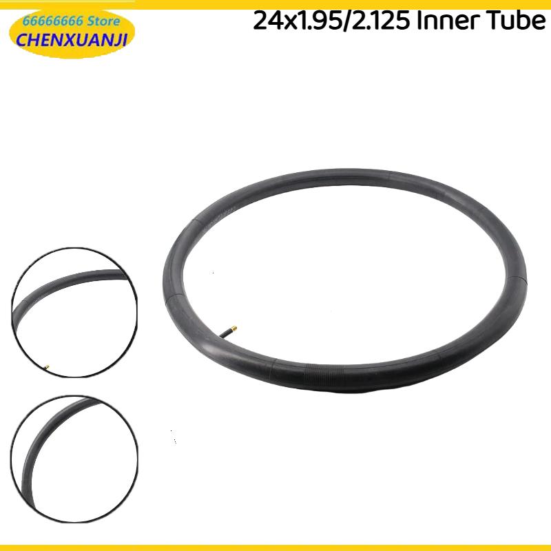 Mountain Biking Youtube - 24X1.95/2.125 Straight Mouth Inner Tube Essential