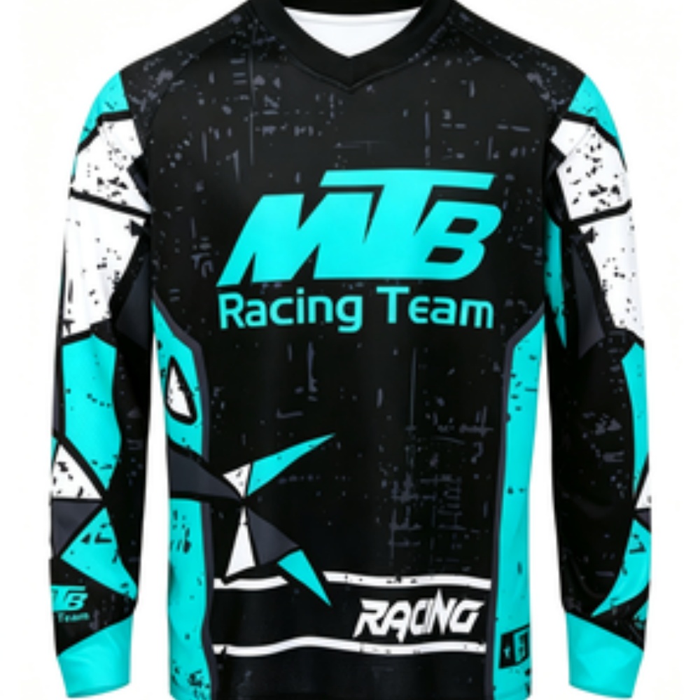 Mountain Biking Usa - Team Long-Sleeve Sports Top Breathable Quick-Dry