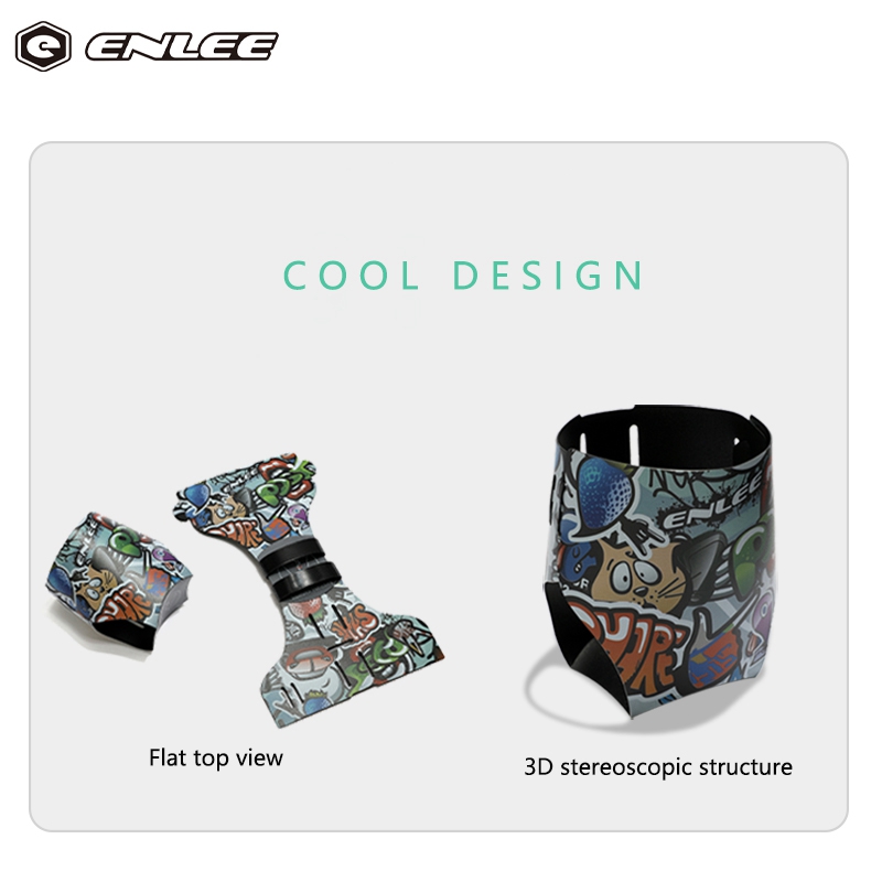 ENLEE Colorful Portable Mounta - đánh giá và giá Mountain Biking Cartoon
