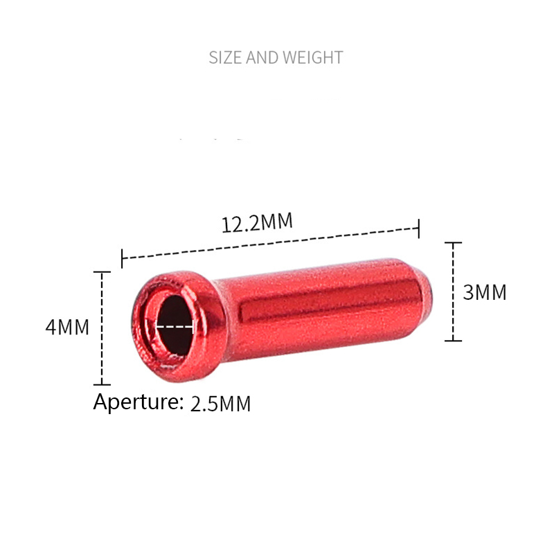 50pcs Bicycle Brake Wire End C - đánh giá và giá Mountain Biking Tips
