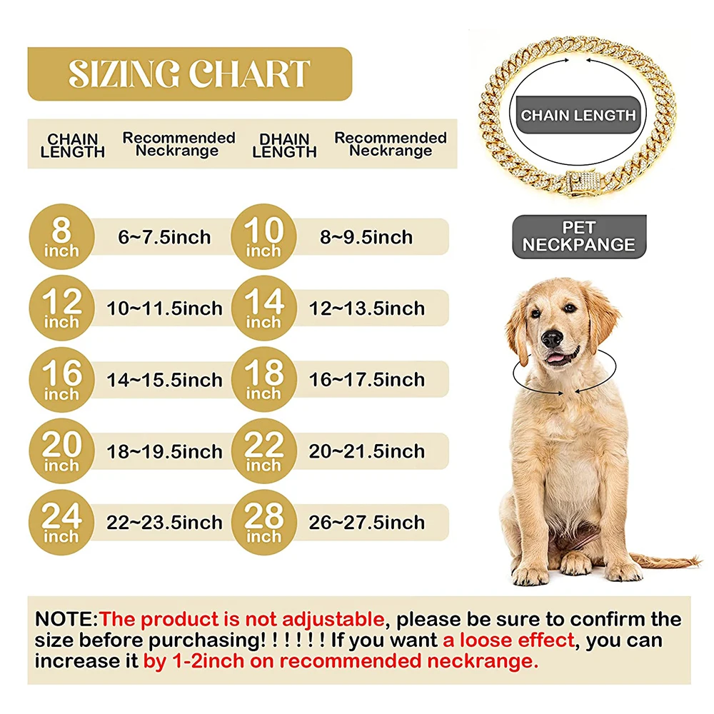Kim Cương Giả Dây Xích Chó Cổ  - đánh giá và giá Chain Quick Link