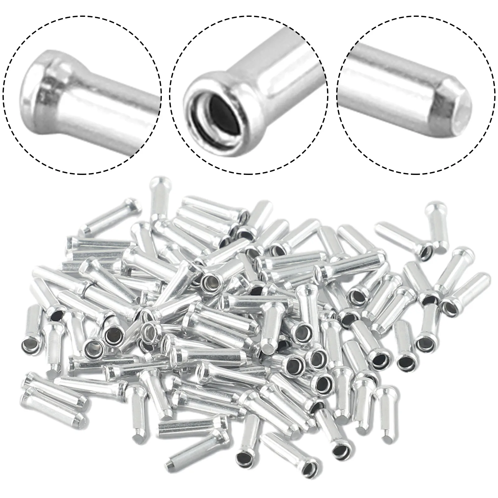 100pcs Bike Cable Tip Set Alum - đánh giá và giá Mountain Biking Tips