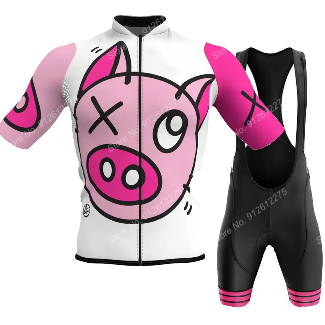 Set Cartoon Comic Pig 2023 Cyc - đánh giá và giá Mountain Biking Pants For Men