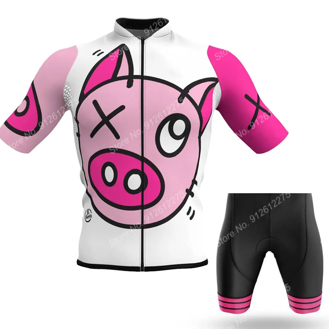 Set Cartoon Comic Pig 2023 Cyc - đánh giá và giá Mountain Biking Pants For Men