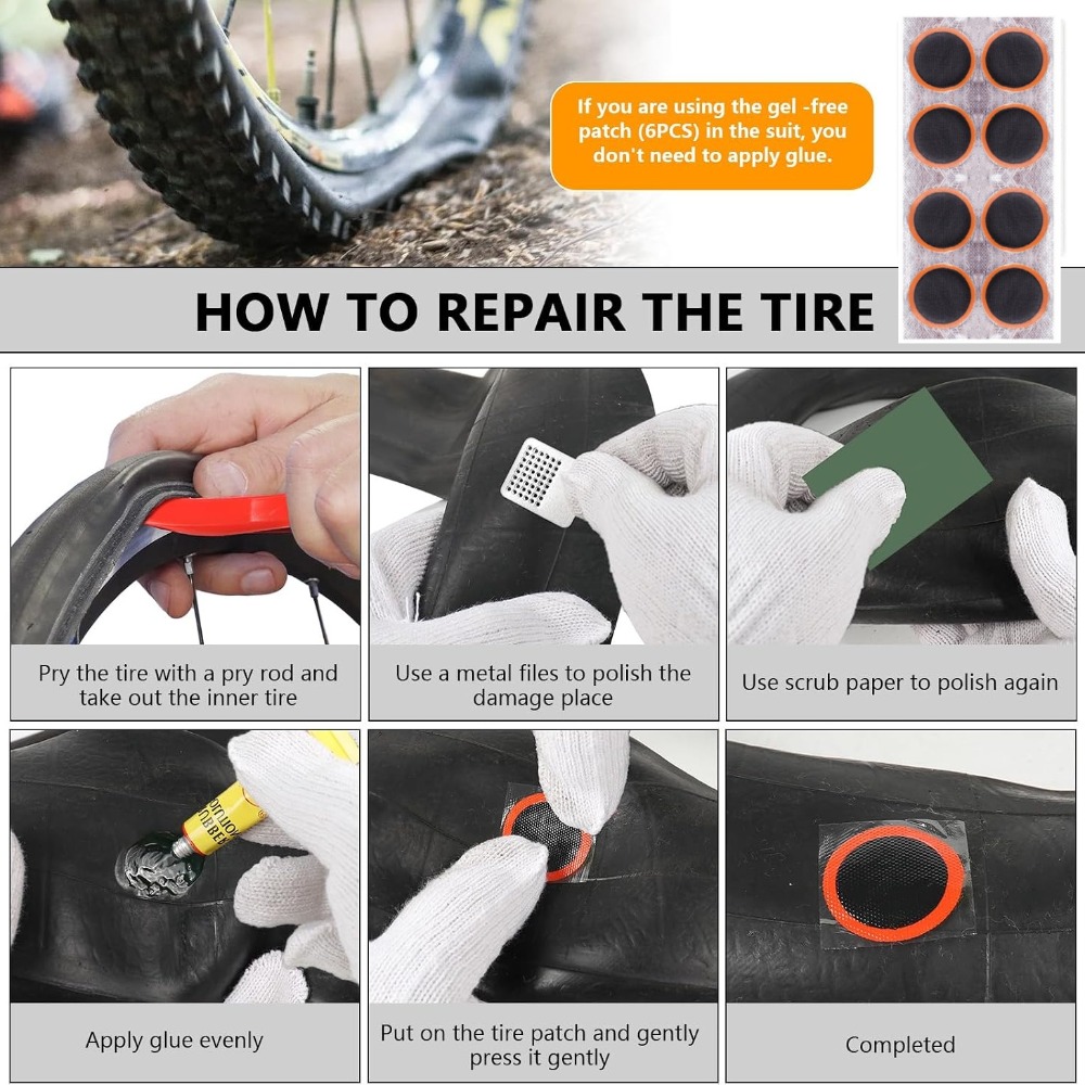 Bike Tire Repair Kit,Bicycle I - đánh giá và giá Mountain Biking Youtube